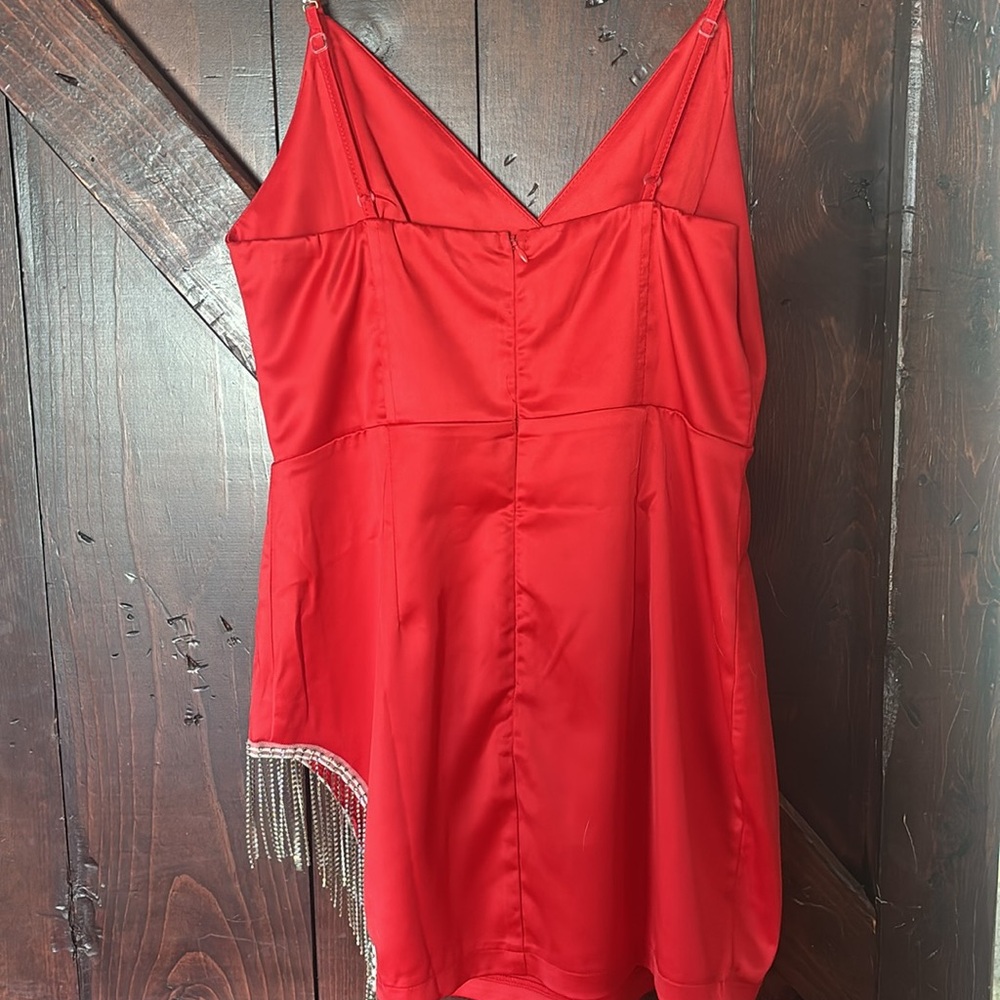 Red Party Dress - Picture 2 of 2